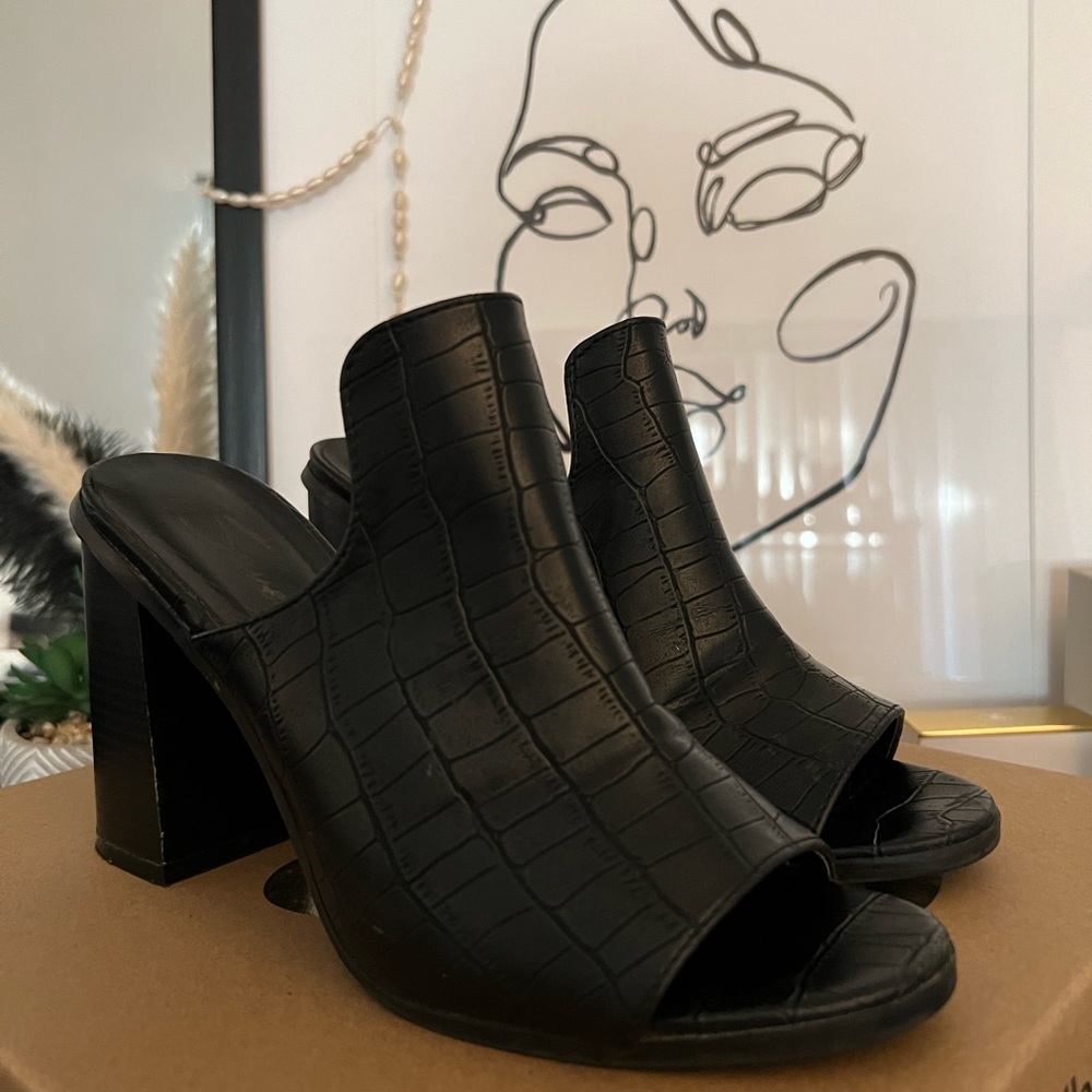 Slip on heels
